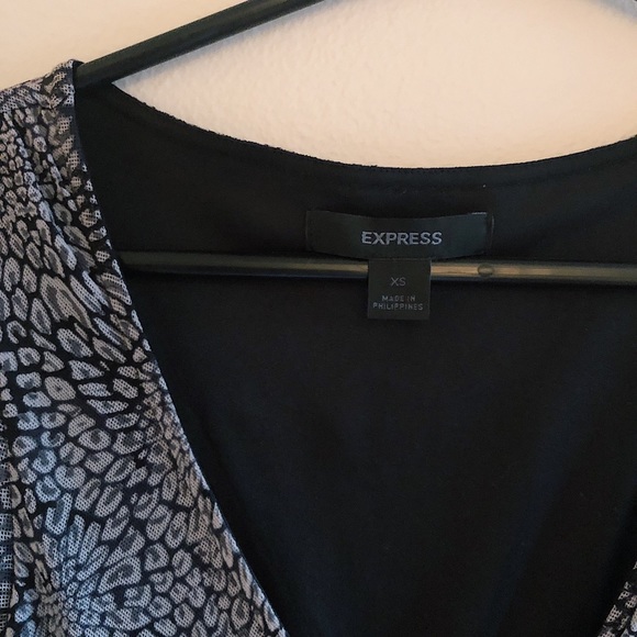 Patterned Express Dress - Picture 2 of 2
